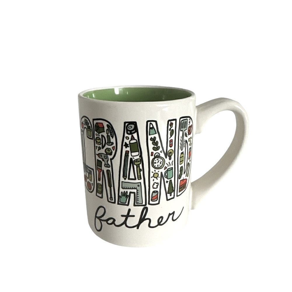 Steve's Hallmark Grandfather Doodle Mug NWT